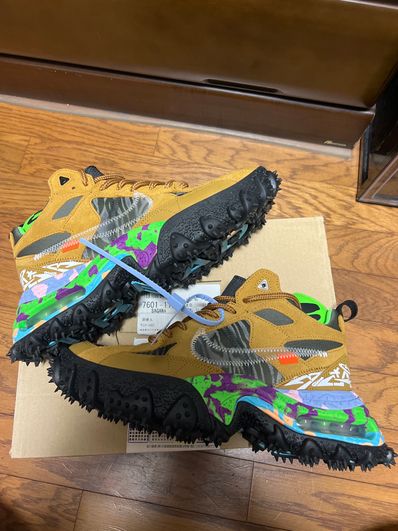 Off-White × Nike Air Terra Forma "Wheat and Green Strike"