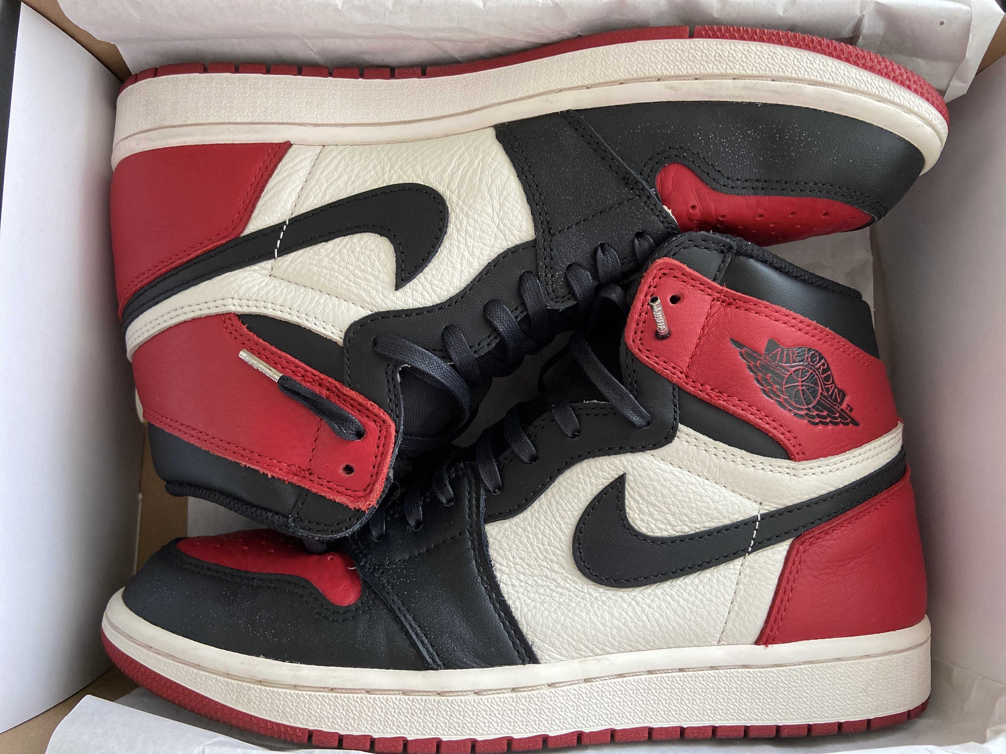 Nike Air Jordan 1 Retro High OG "Bred Toe"