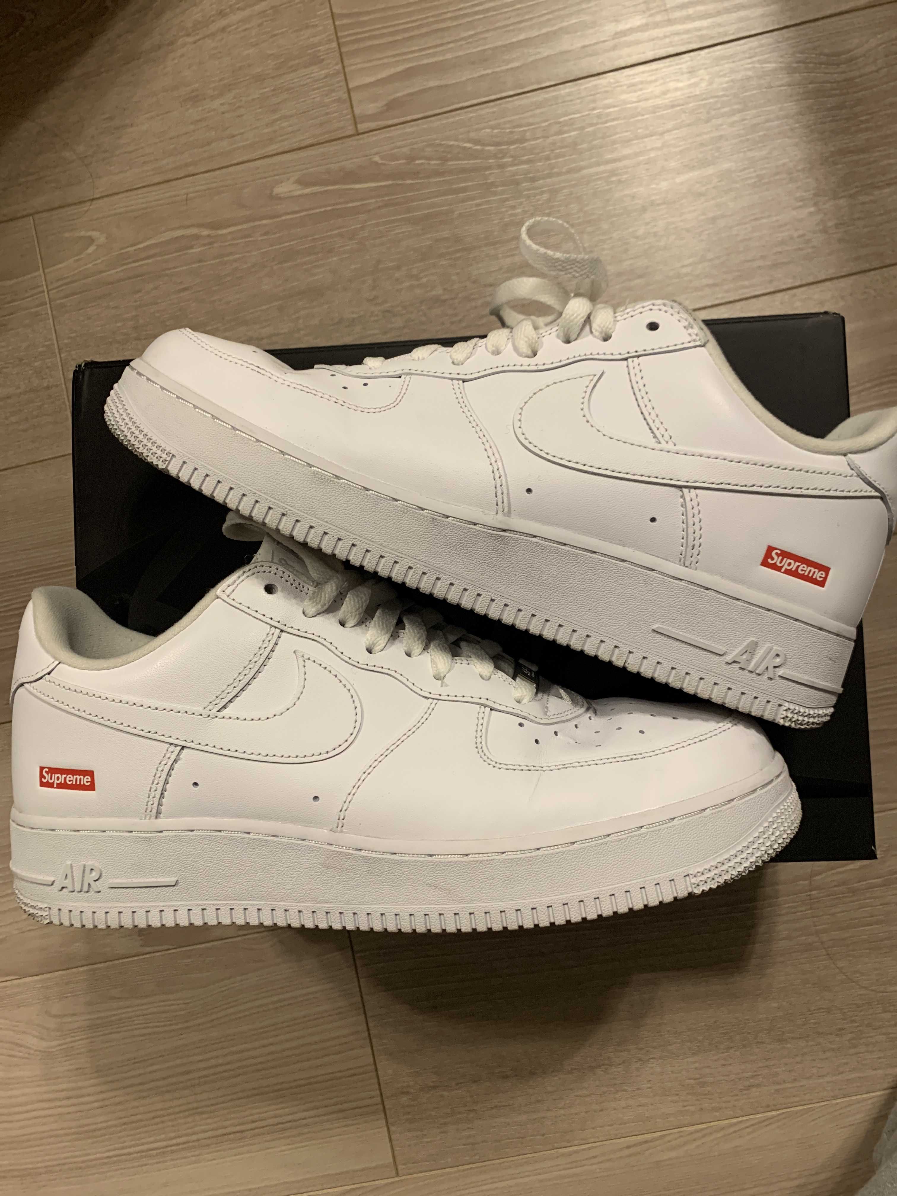 Supreme × Nike Air Force 1 Low "White"