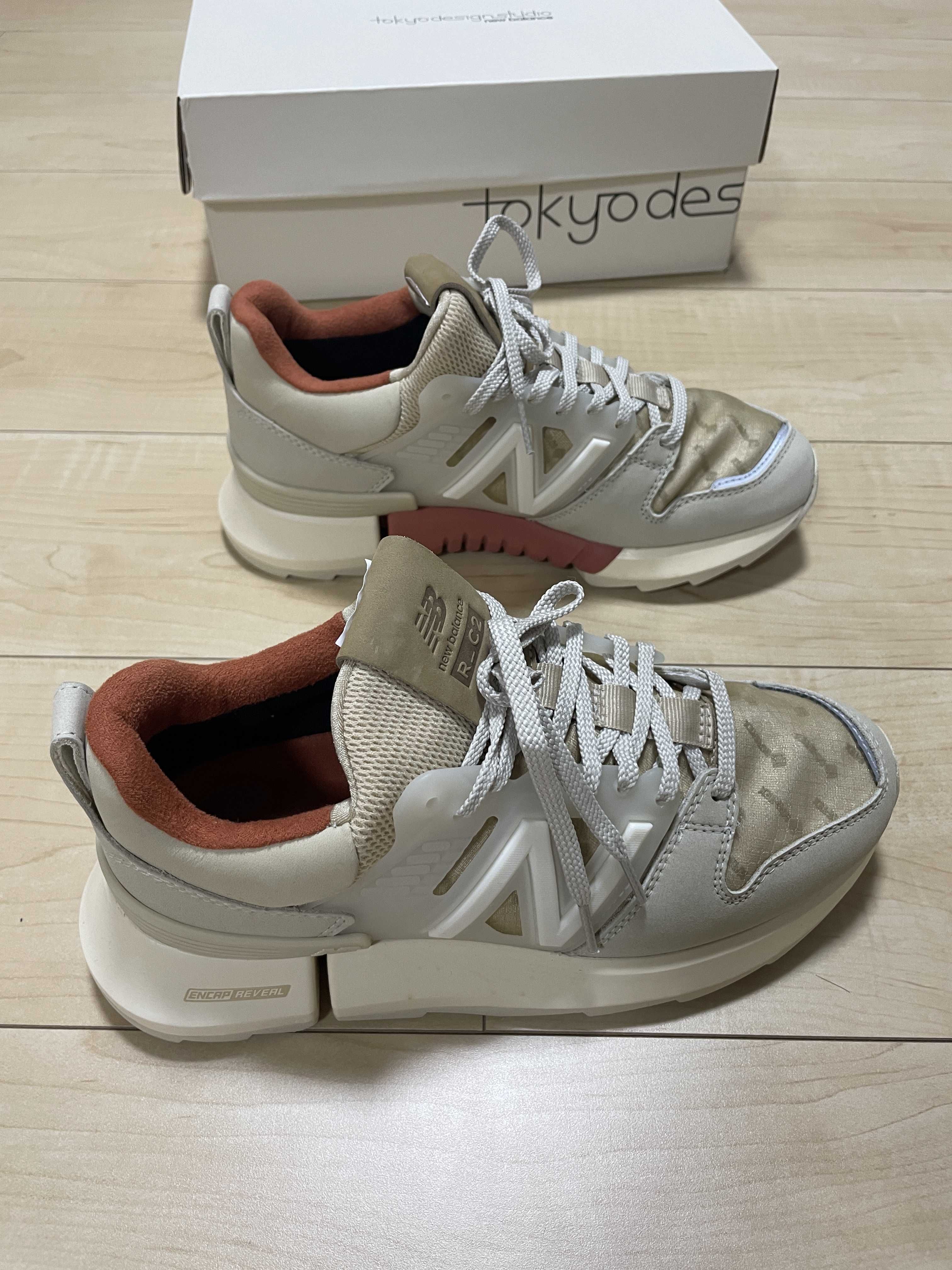 AURALEE × tokyo design studio New Balance R_C2 " Vanilla"