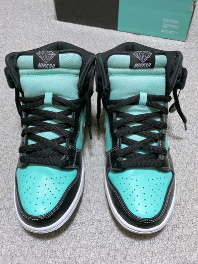 Diamond Supply × Nike SB Dunk High "Tiffany"