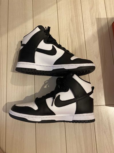 Nike Women's Dunk High "Black and White"