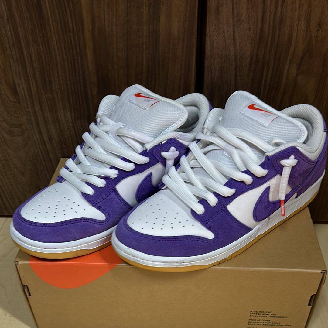 Nike SB Dunk Low Pro ISO Orange Label "Court Purple Gum"
