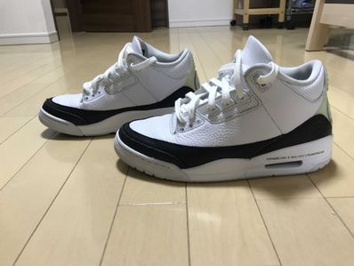 Fragment × Nike Air Jordan 3 "White/Black"