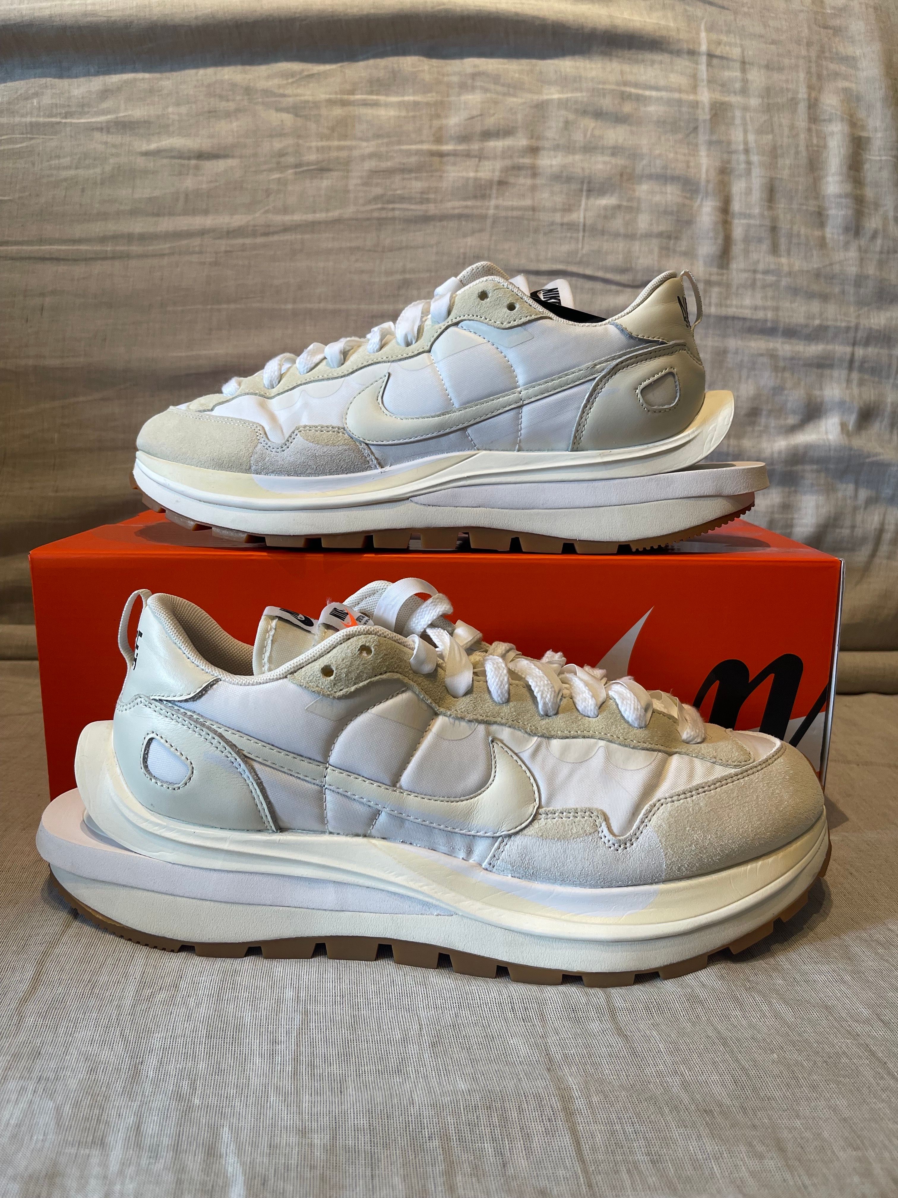 sacai × Nike Vapor Waffle "White Gum"
