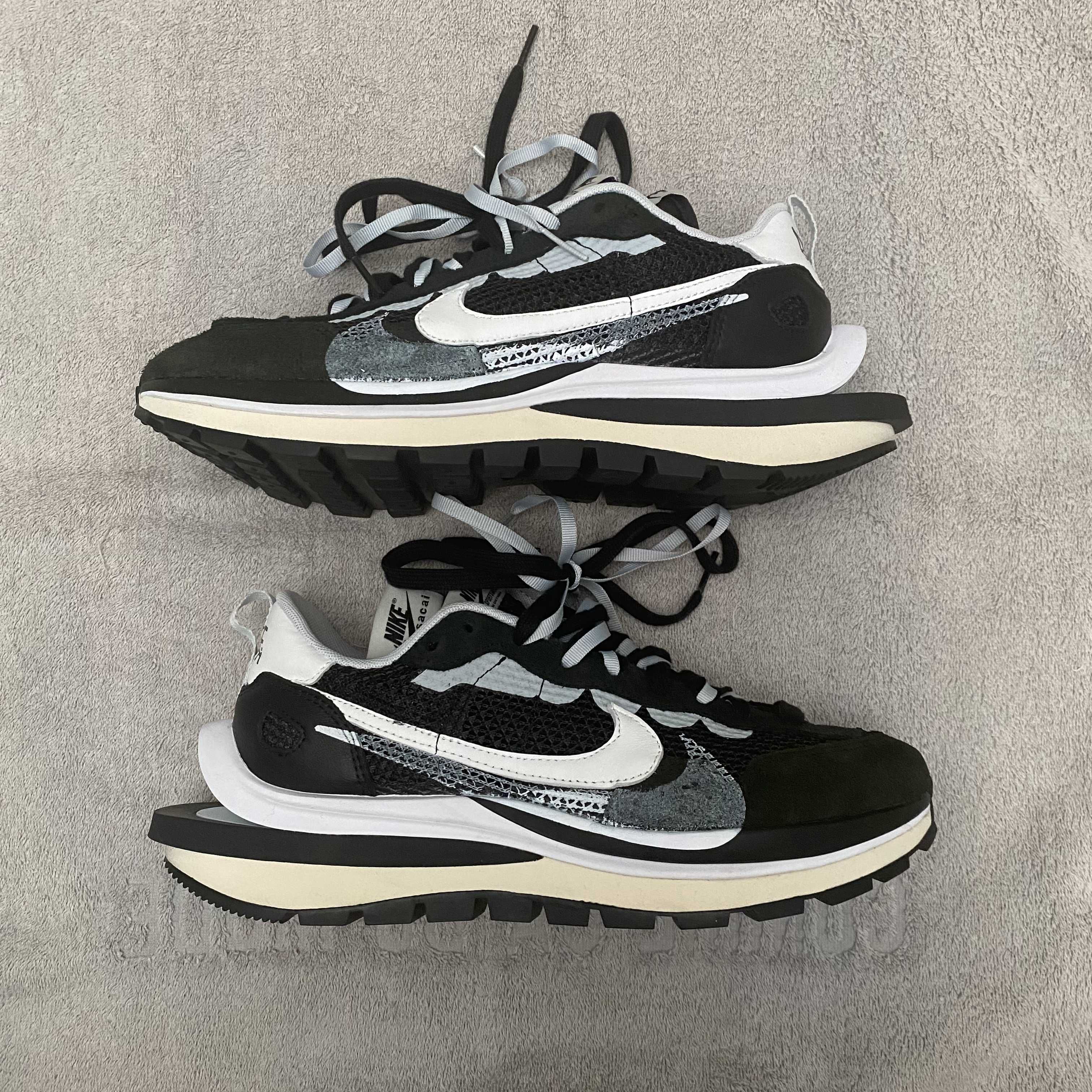 sacai × Nike Vapor Waffle "Black and White"