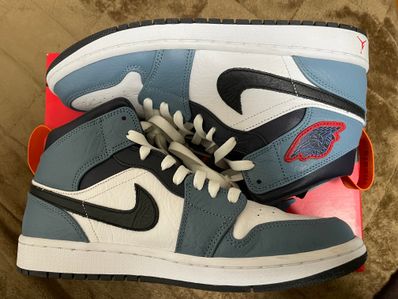 FACETASM × Nike Air Jordan 1 Mid "White/Navy"