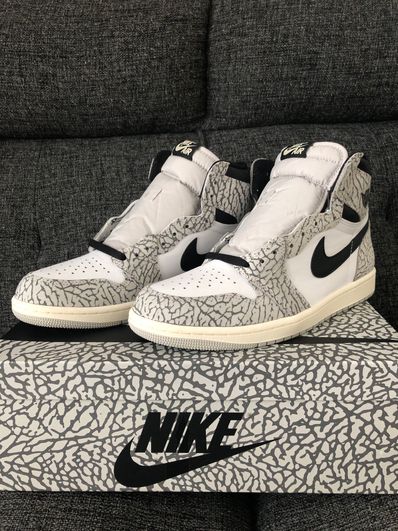 Nike Air Jordan 1 High OG "White Cement/Safari"