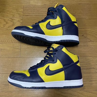 Nike Dunk High "Michigan"