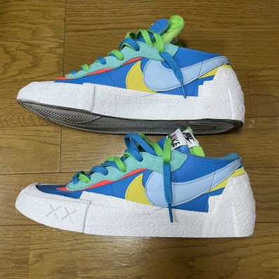 KAWS × sacai × Nike Blazer Low "Neptune Blue"