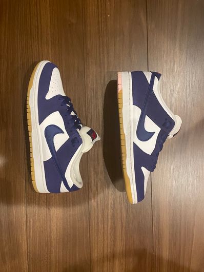 Nike SB Dunk Low "Los Angeles Dodgers/Deep Royal Blue"