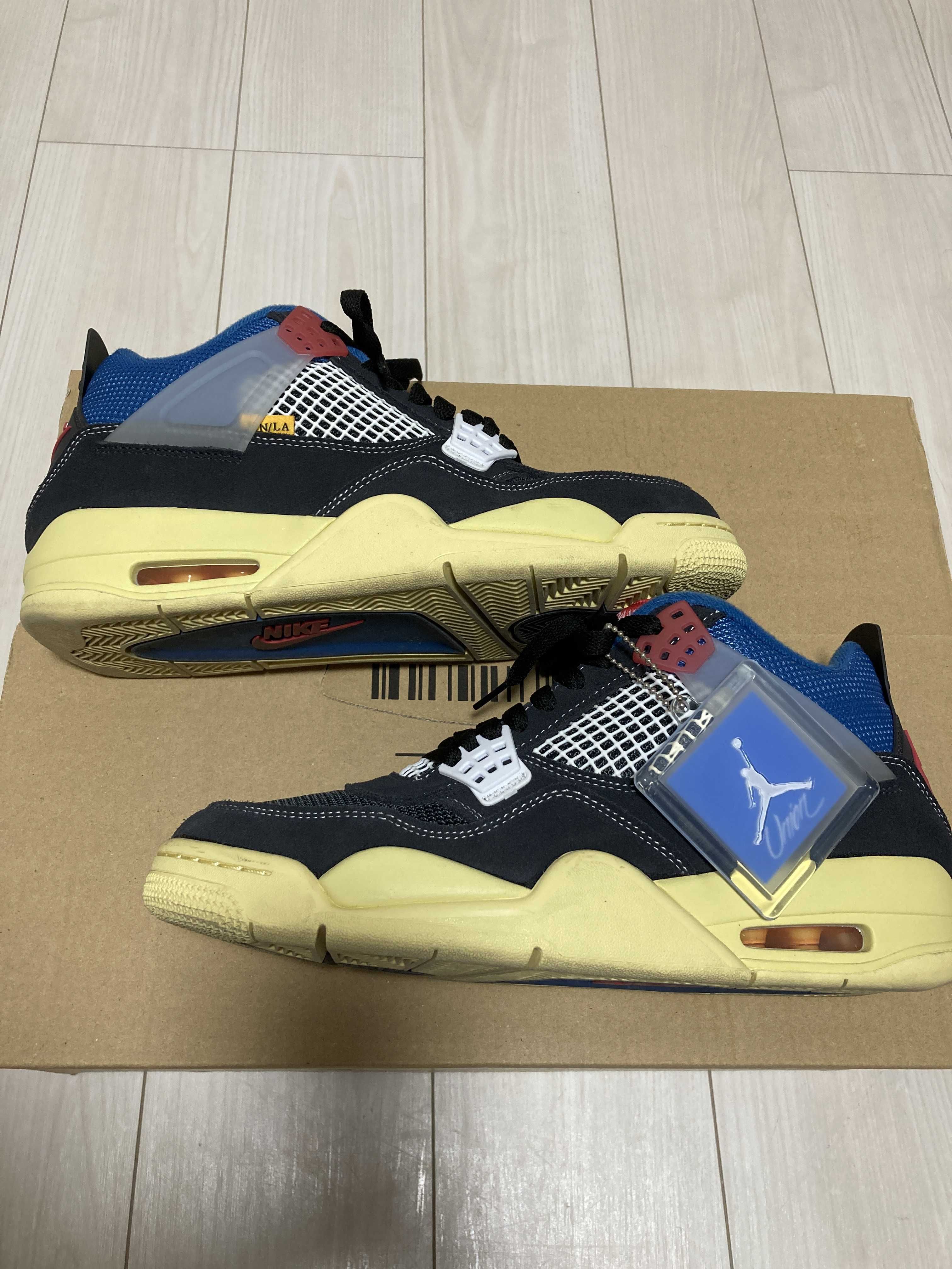 UNION × NIKE AIR JORDAN 4 "OFF NOIR"