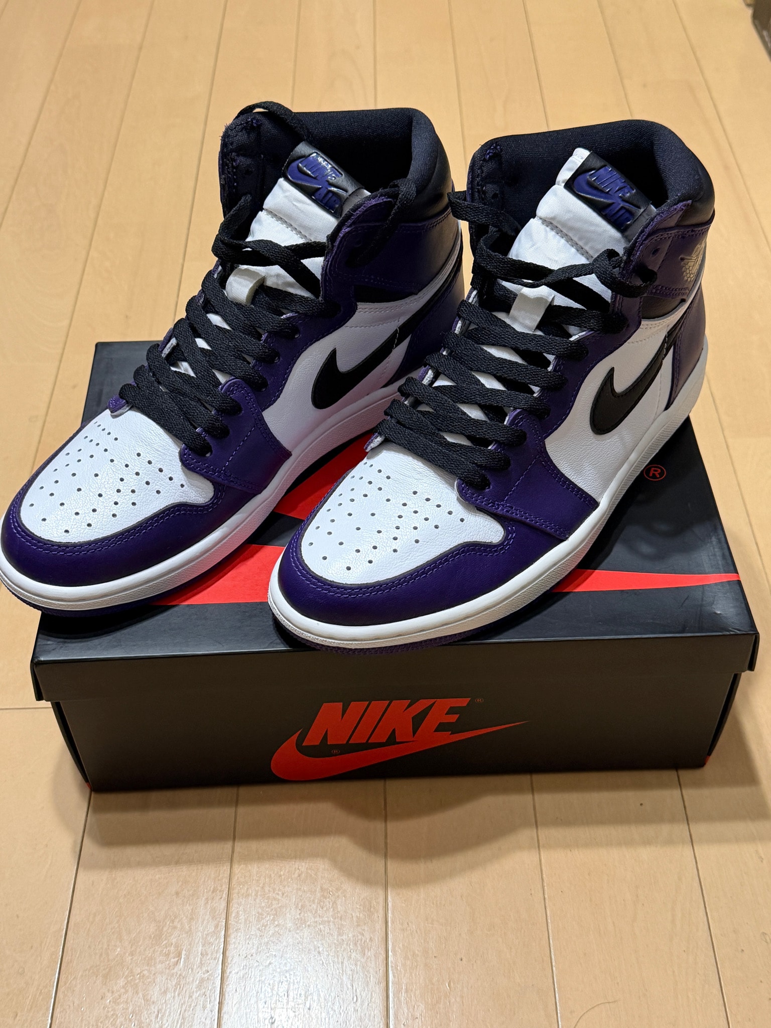 Nike Air Jordan 1 Retro High OG "Court Purple/White/Black" (2020)