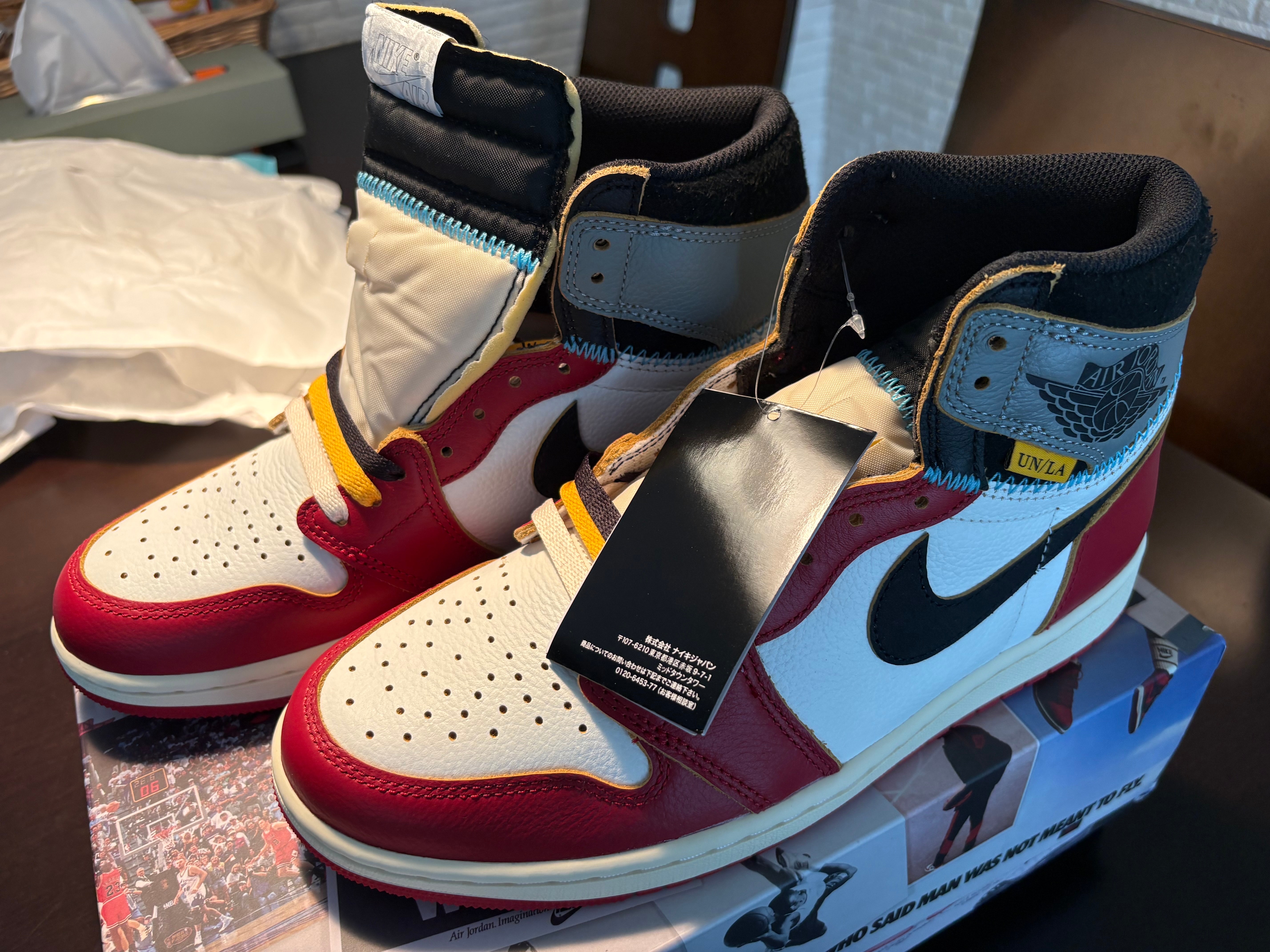 UNION × Nike Air Jordan 1 Retro High OG "Chicago/Shadow"