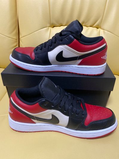Nike Air Jordan 1 Low "Bred Toe"
