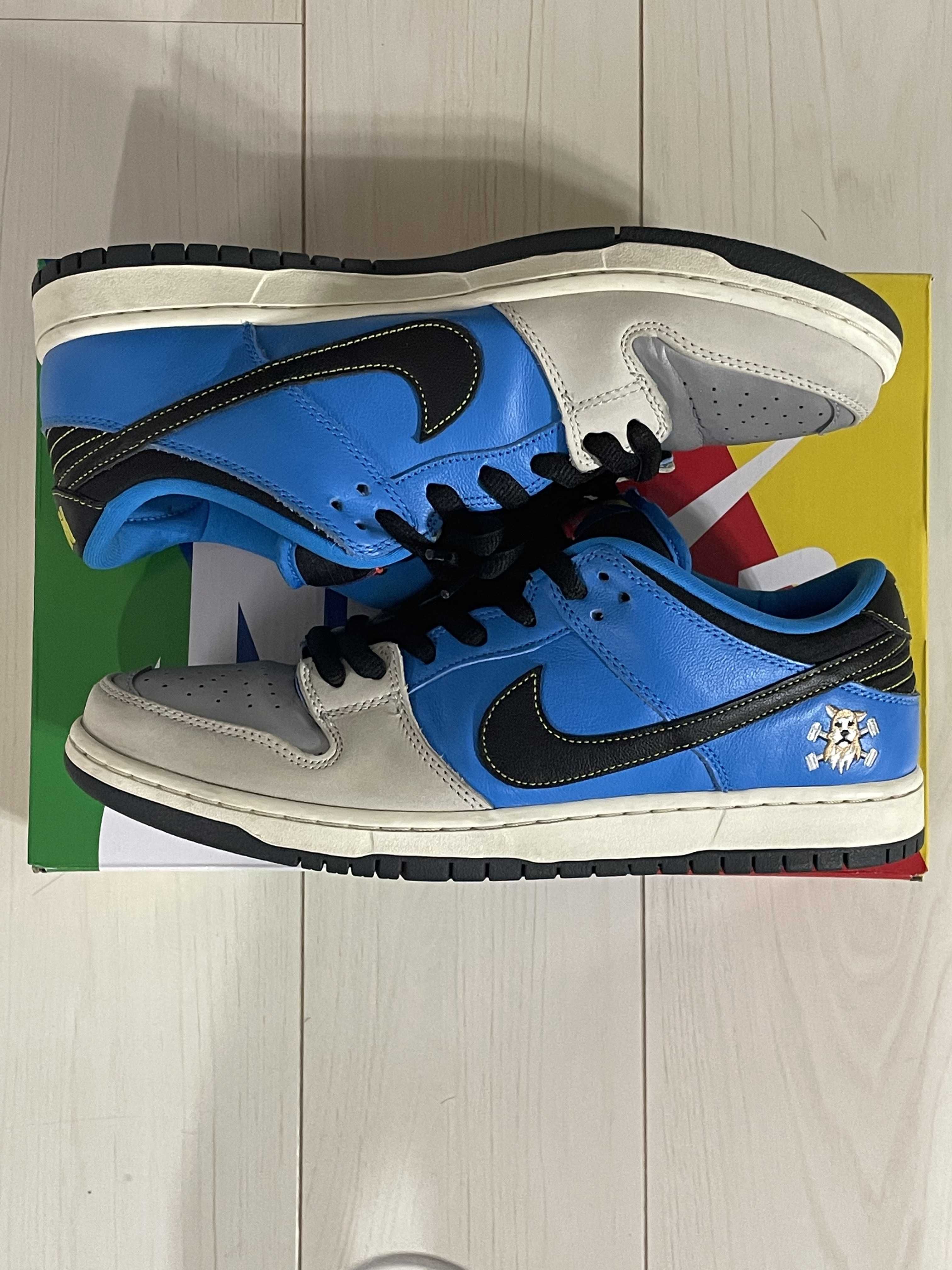 Instant Skateboards × Nike SB Dunk Low "Blue Hero"