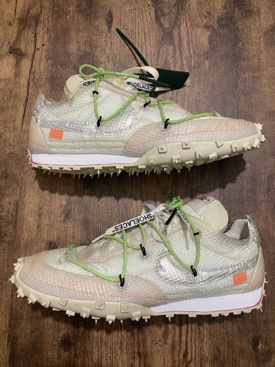 Off-White × Nike Women's Waffle Racer "White"