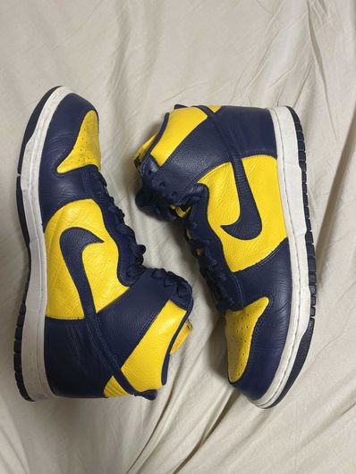 NIKE DUNK HIGH "MICHIGAN" (2016)