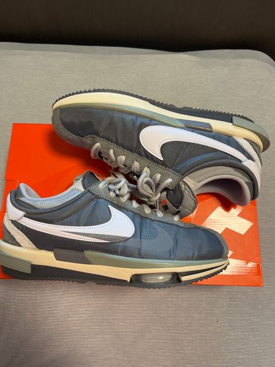 sacai × Nike Zoom Cortez "Iron Grey"