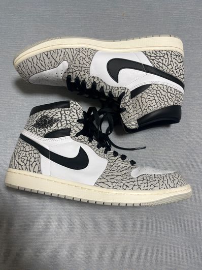 Nike Air Jordan 1 High OG "White Cement/Safari"