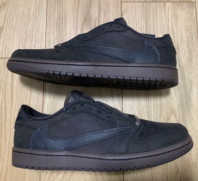 Travis Scott × Nike Air Jordan 1 Low OG SP "Velvet Brown and Dark Mocha"