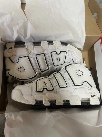 Nike Women's Air More Uptempo "White/Black"