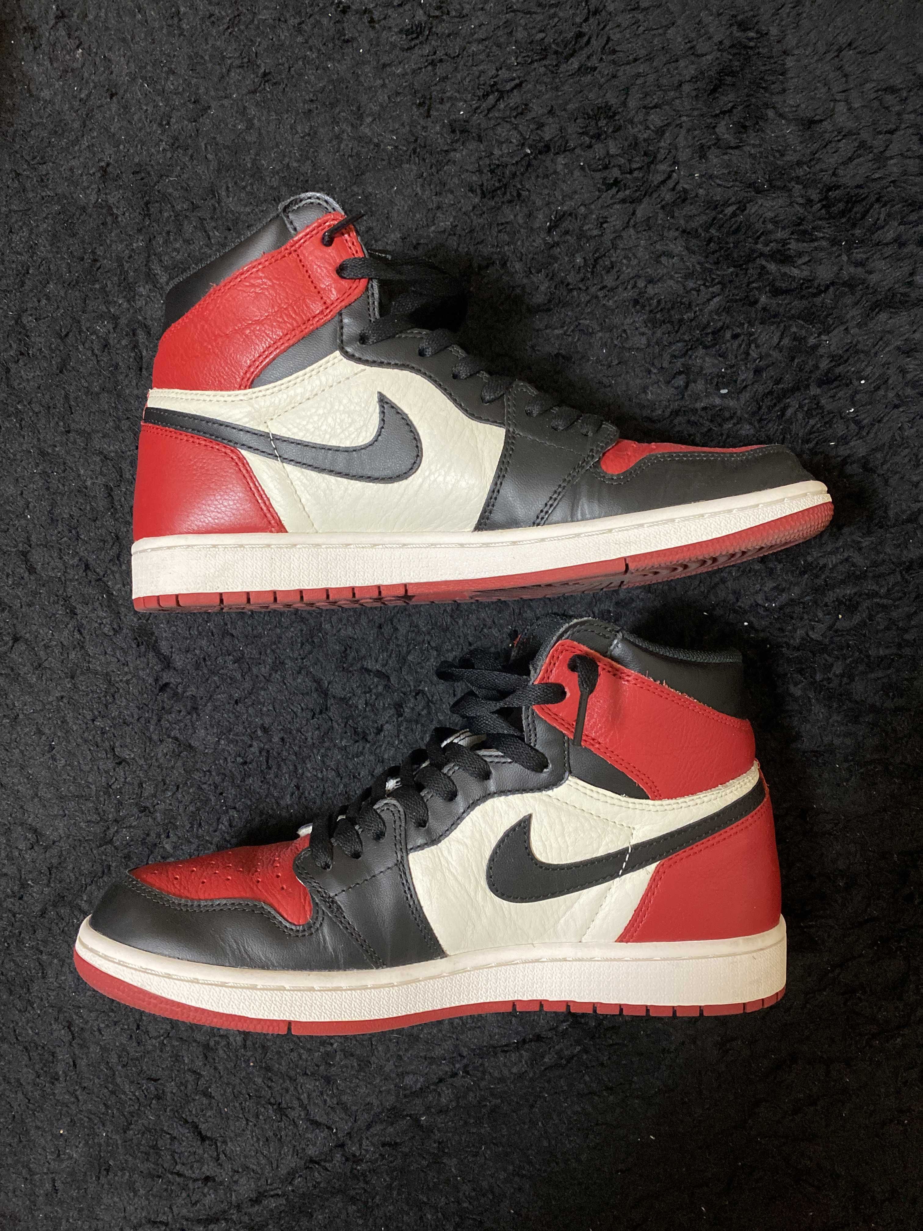 Nike Air Jordan 1 Retro High OG "Bred Toe"