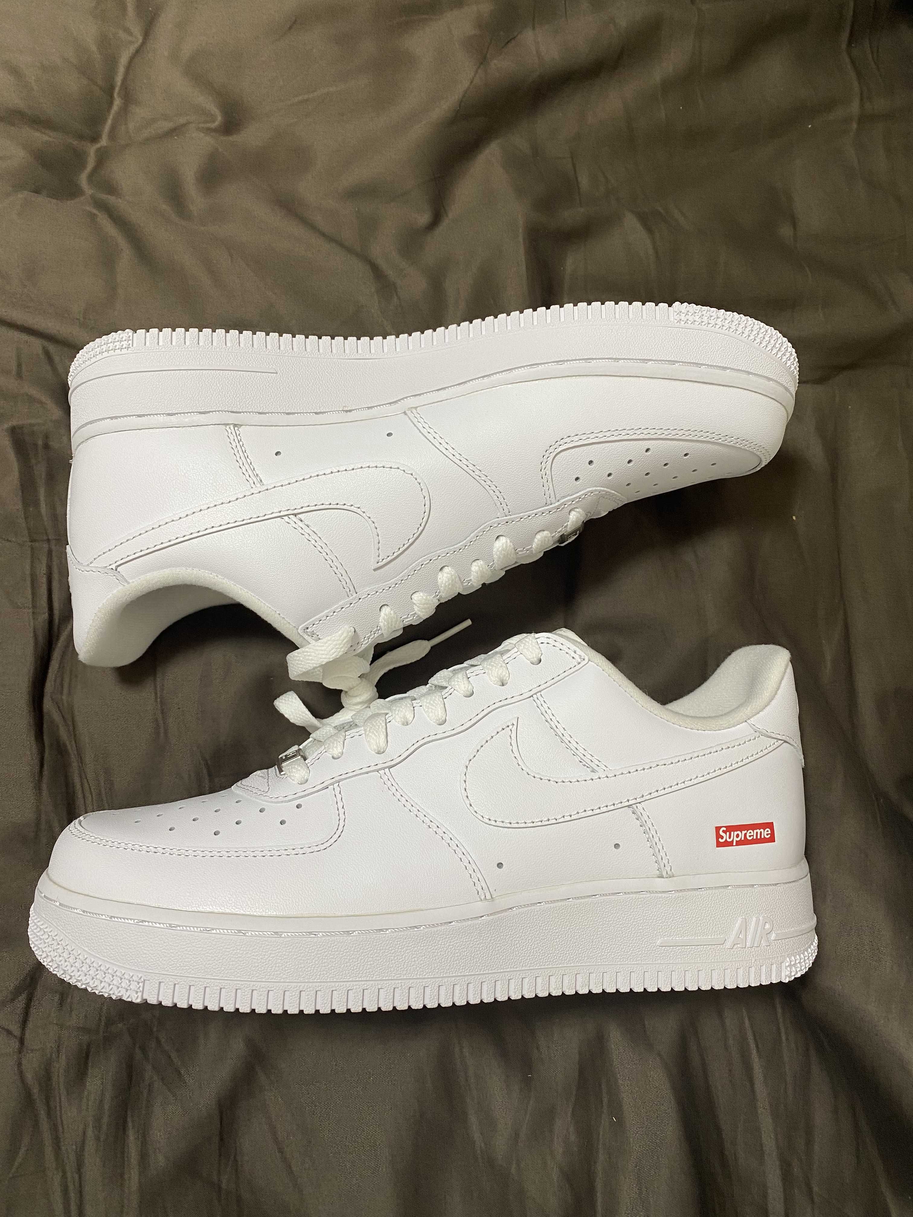 Supreme × Nike Air Force 1 Low "White"