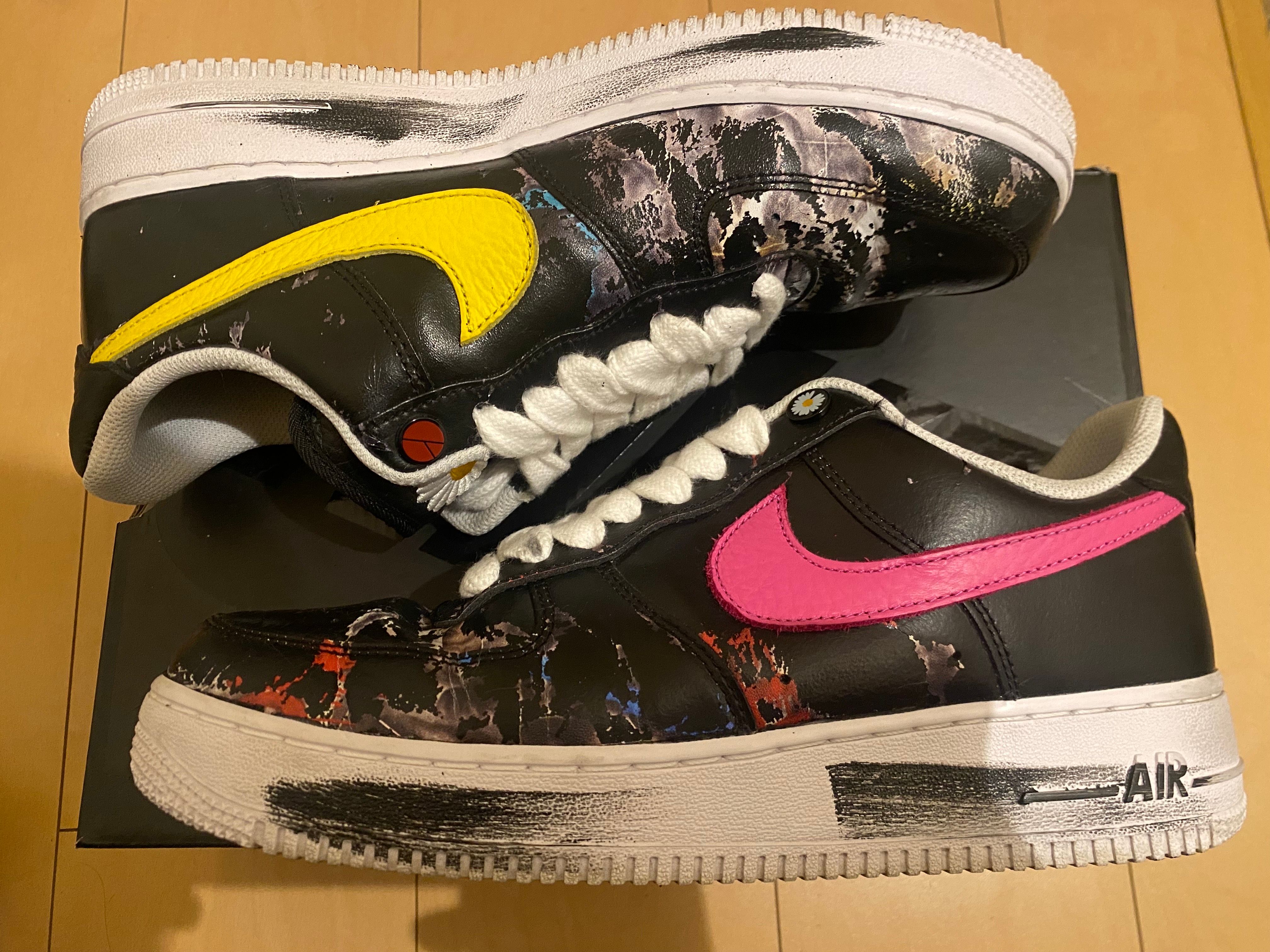 PEACEMINUSONE × Nike Air Force 1 Low '07 Para-Noise 3.0 "Black and Multi-Color" / G-DRAGON