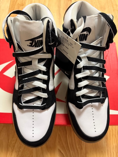 SLAM JAM x NIKE DUNK HIGH "WHITE/CLEAR BLACK"