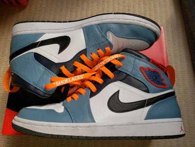 FACETASM × Nike Air Jordan 1 Mid "White/Navy"