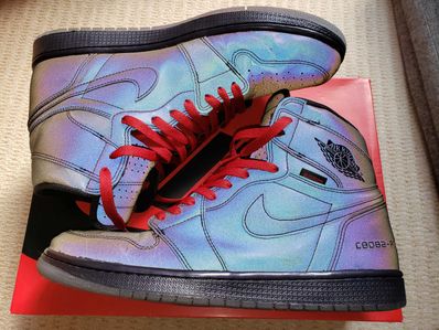 Nike Air Jordan 1 High Zoom Fearless "Multi Color/Varsity Red/Black"