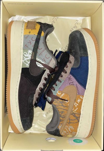 Travis Scott × Nike Air Force 1 Low Cactus Jack "Multi Color"