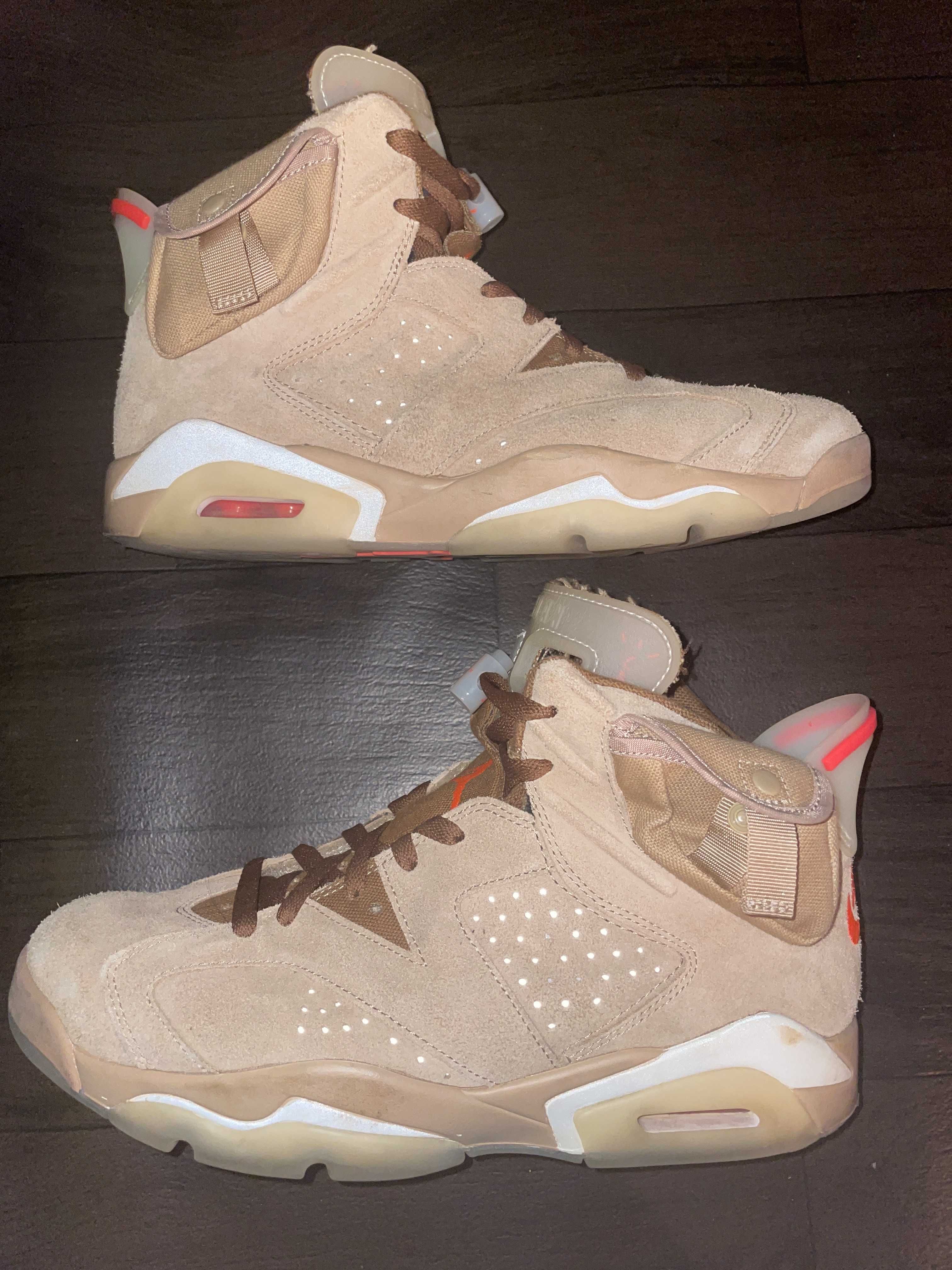 Travis Scott × Nike Air Jordan 6 "British Khaki"