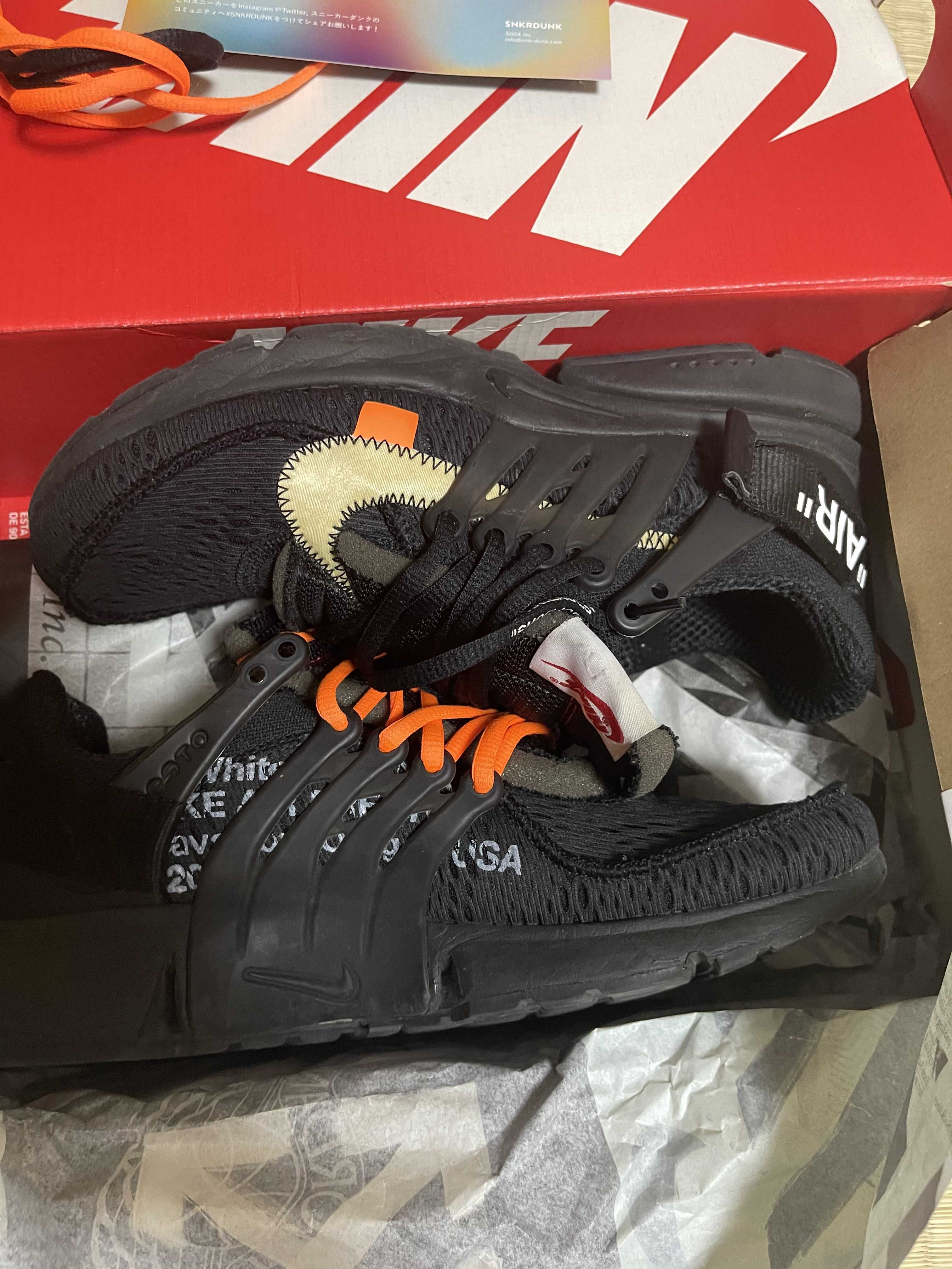 Off-White × Nike Air Presto "Black"