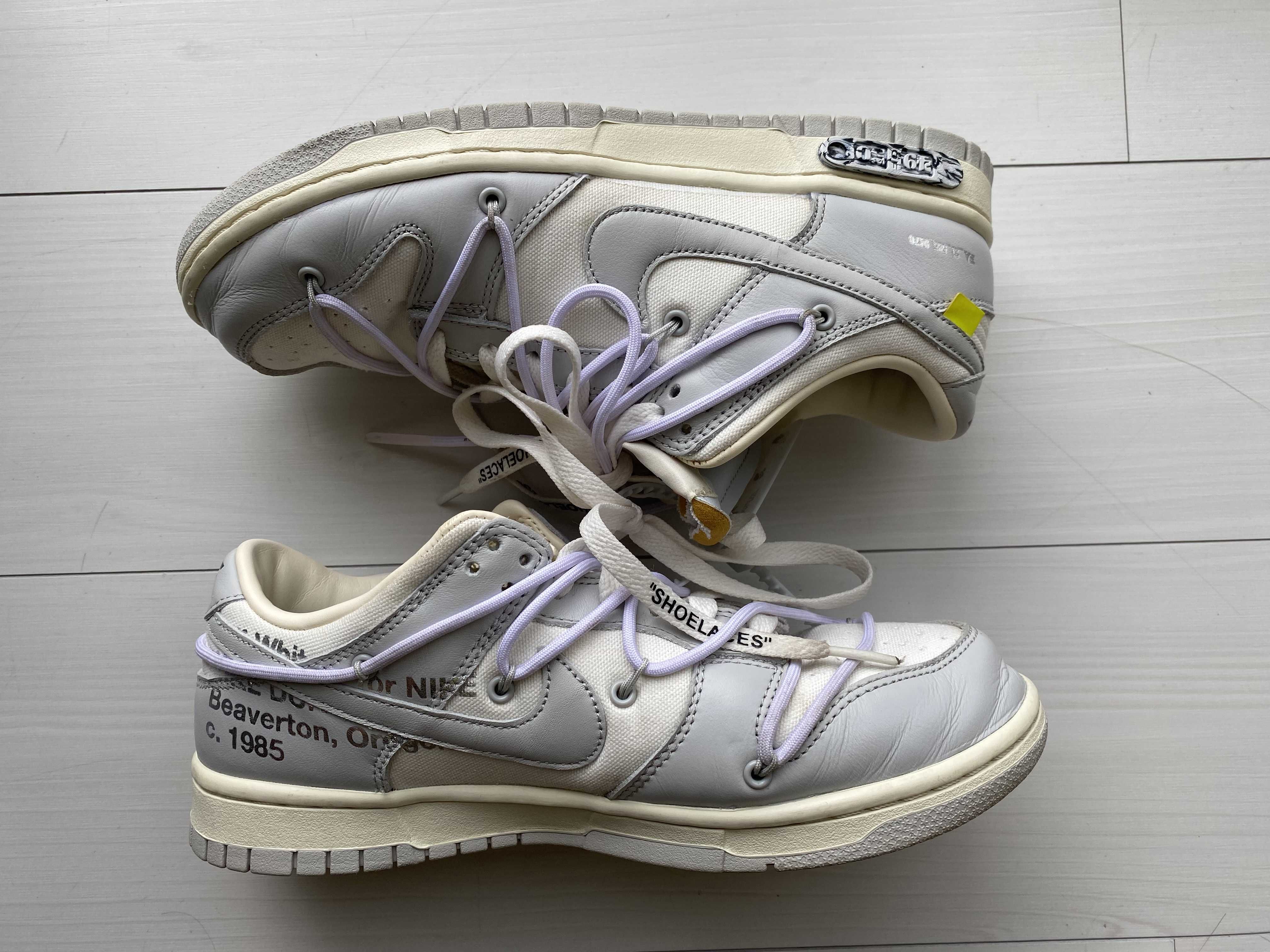 Off-White × Nike Dunk Low 1 of 50 "Lot.49"