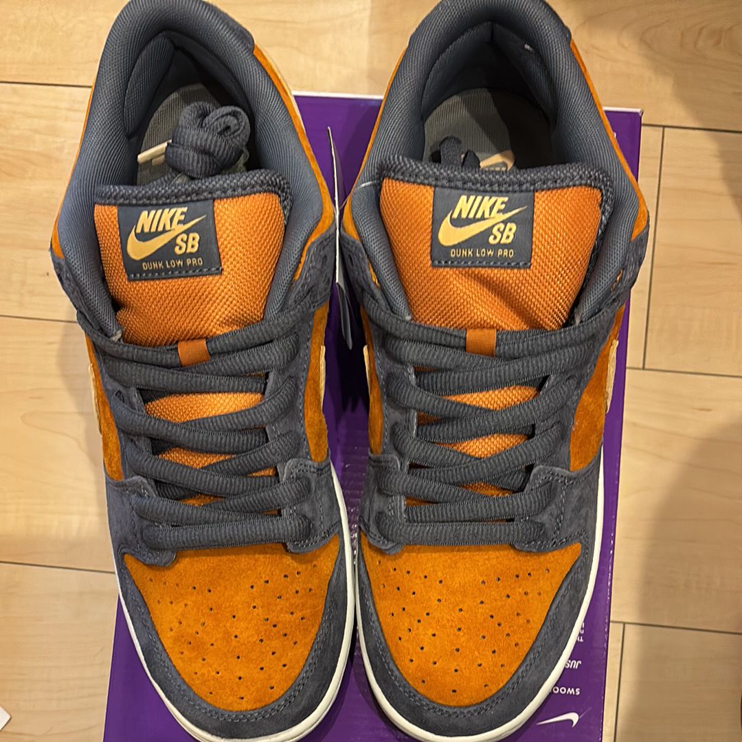 Nike SB Dunk Low Pro "Light Carbon and Monarch"