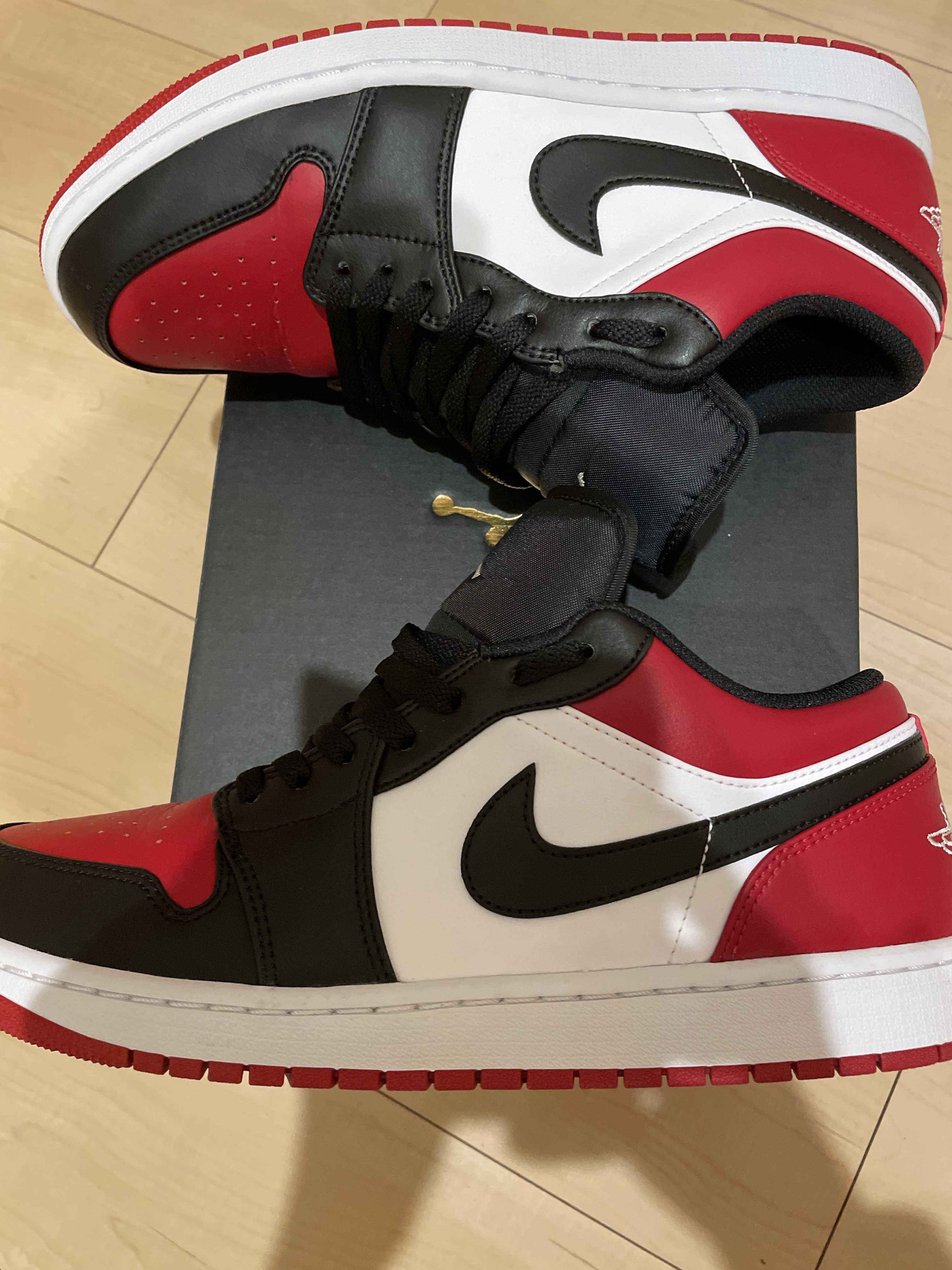 Nike Air Jordan 1 Low "Bred Toe"