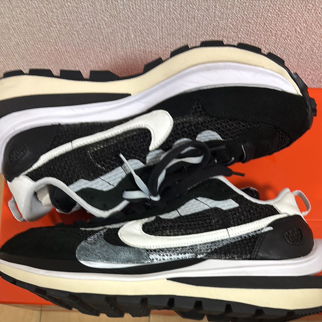 sacai × Nike Vapor Waffle "Black and White"
