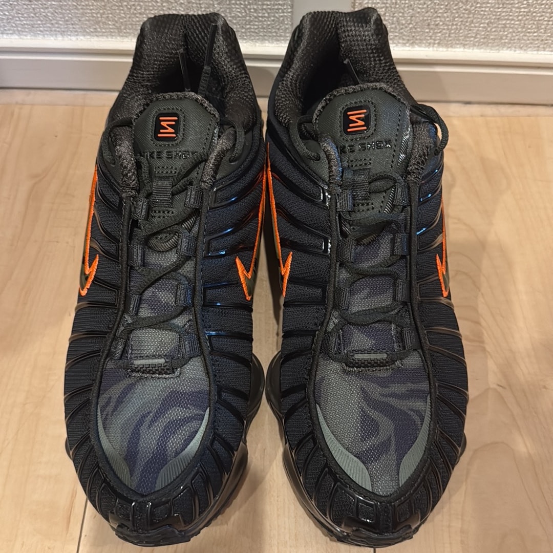 Nike Shox TL "Black/Cargo Khaki-Sequoia-Newsprint"
