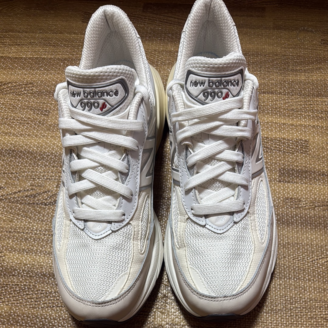 New Balance 990V6 "White/Sea Salt"