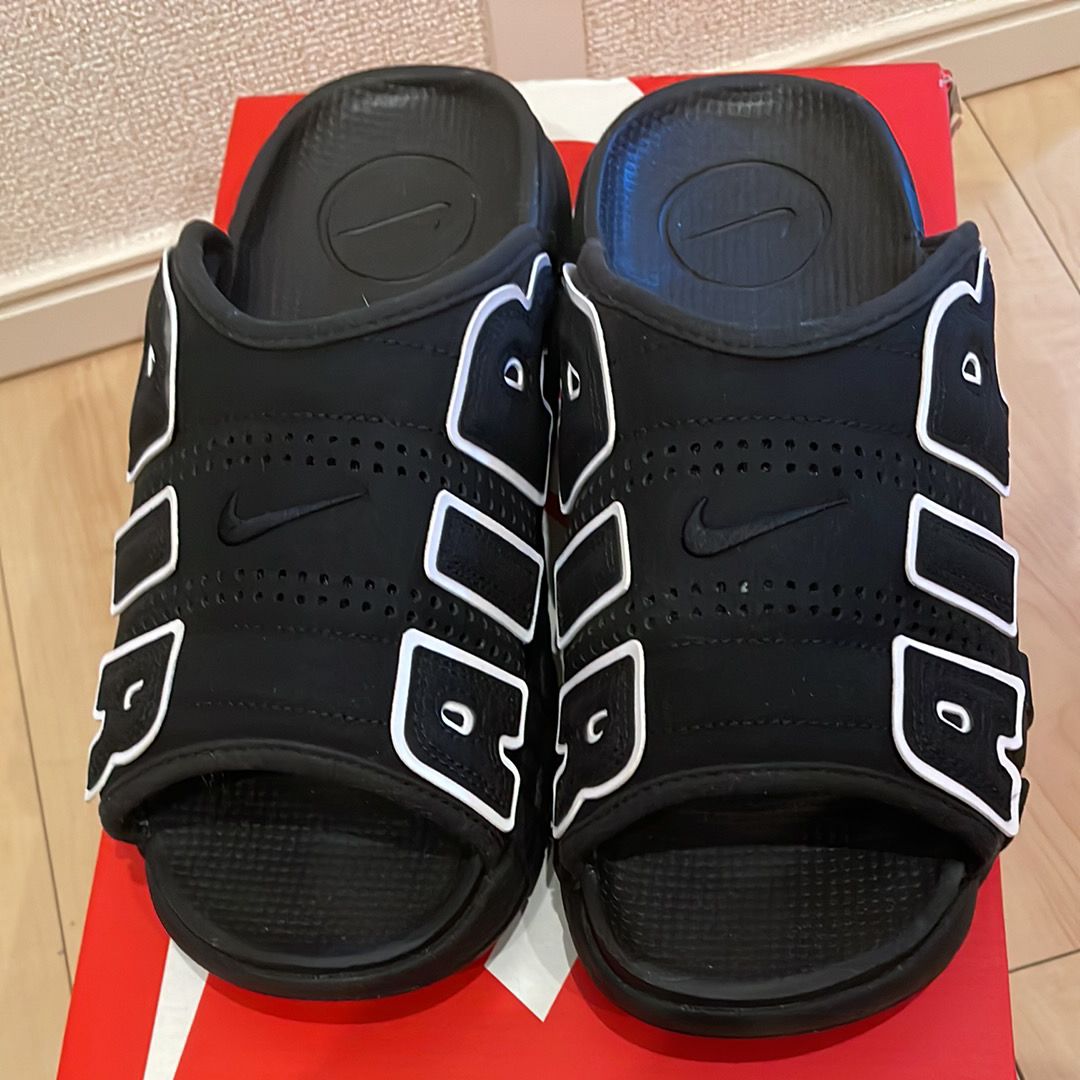 Nike Air More Uptempo Slide "Black" (DV2132-001/DV2137-001)