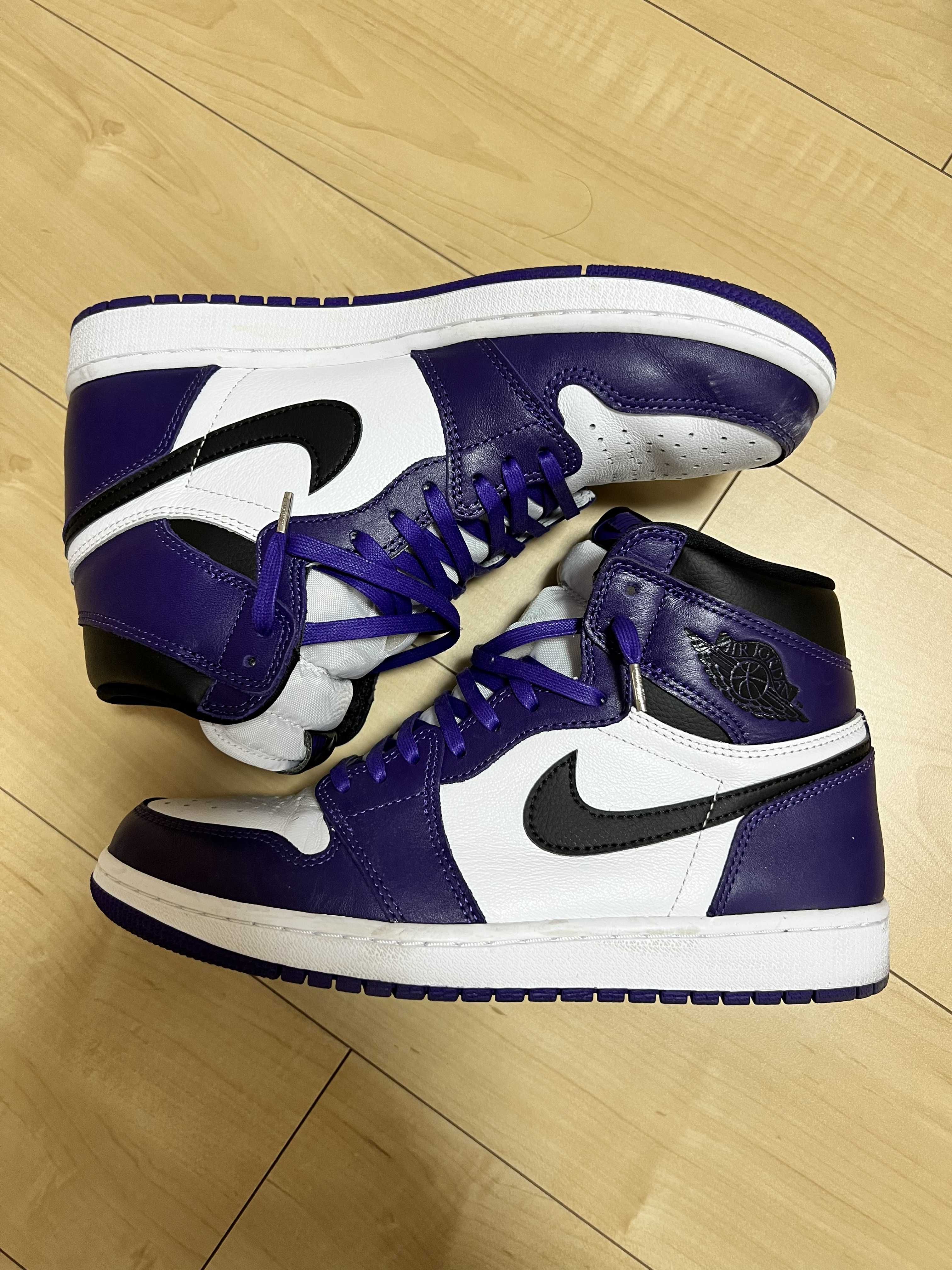 Nike Air Jordan 1 Retro High OG "Court Purple White/Black" (2020)