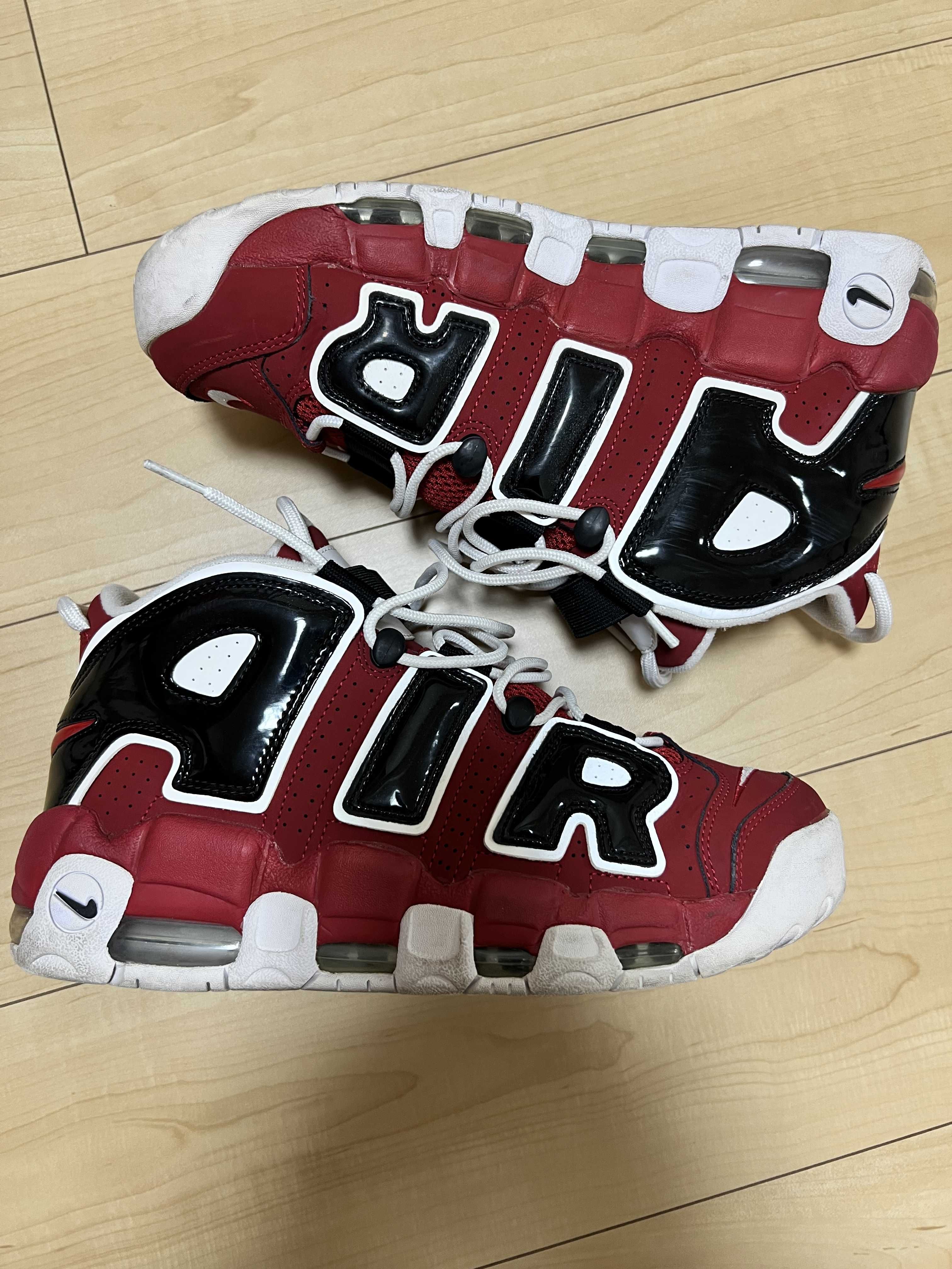 Nike Air More Uptempo ’96 "Black and Varsity Red" (2021)