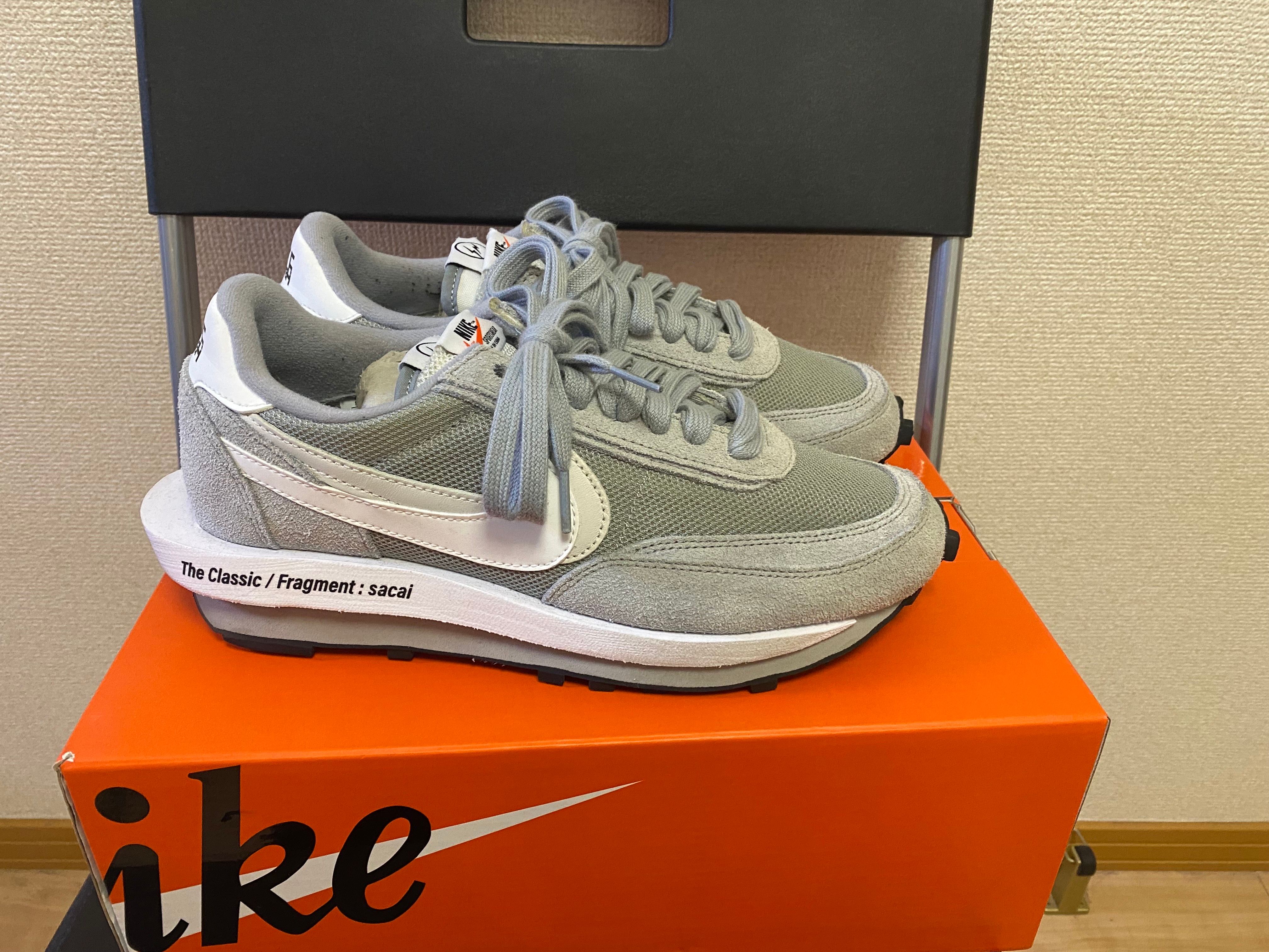 Fragment × sacai × Nike LD Waffle "Light Smoke Grey"