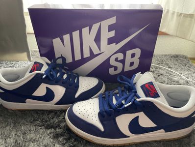 Nike SB Dunk Low "Los Angeles Dodgers/Deep Royal Blue"