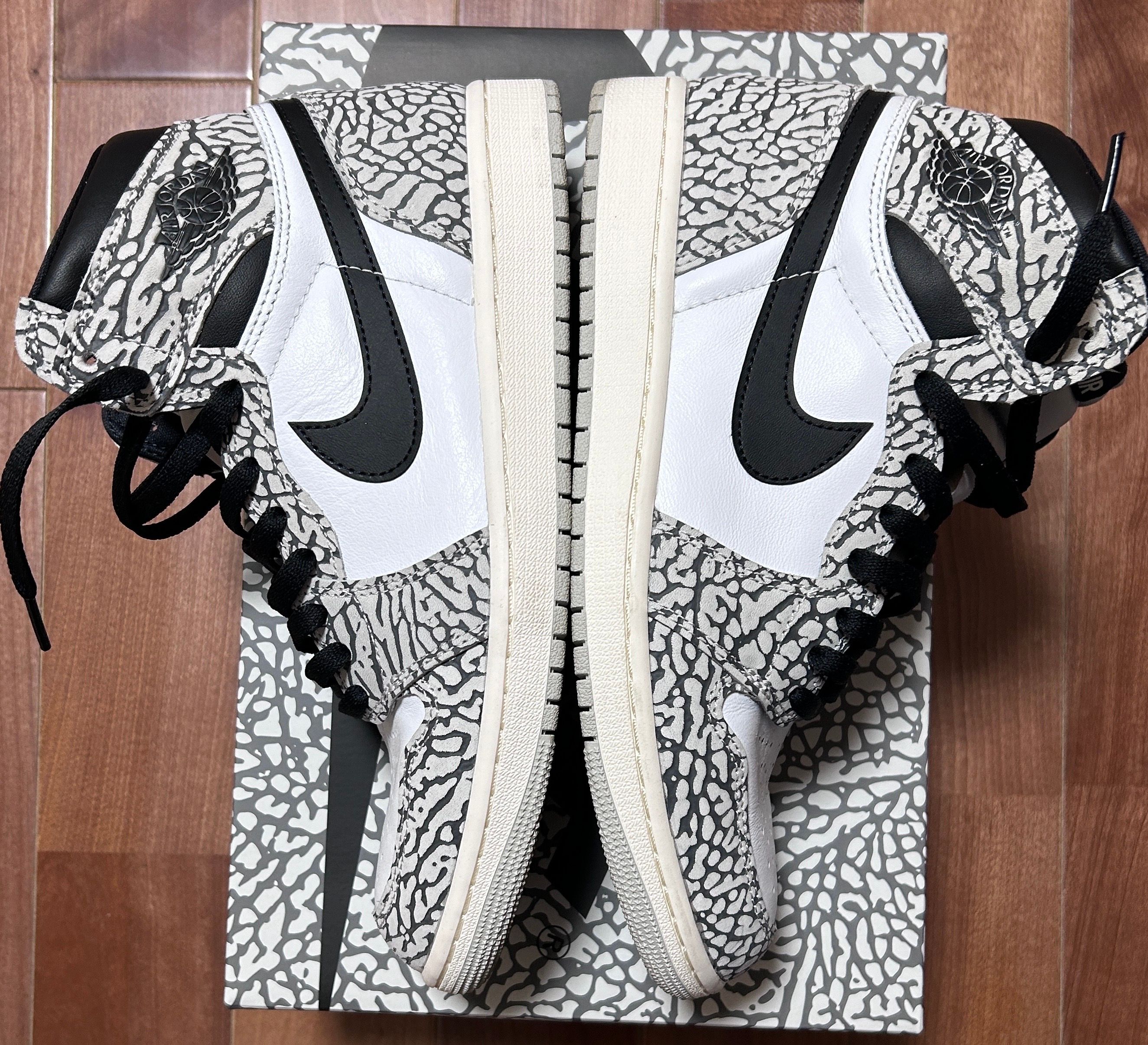 Nike Air Jordan 1 High OG "White Cement/Safari"