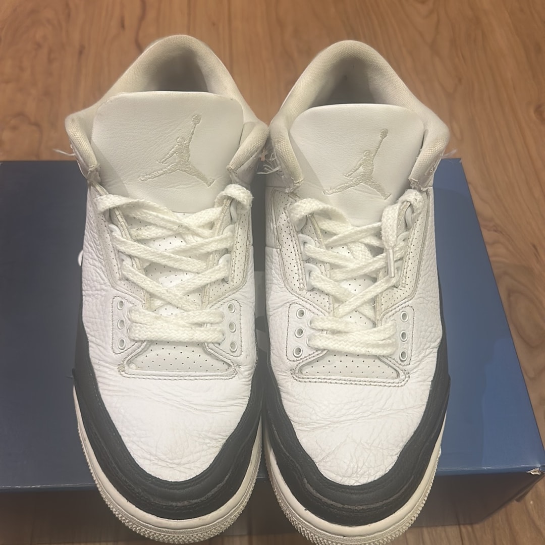 Fragment × Nike Air Jordan 3 "White/Black"