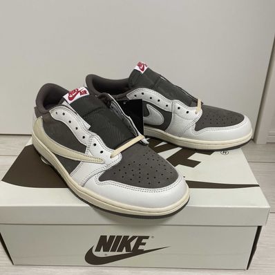 Travis Scott × Nike Air Jordan 1 Low OG SP "Reverse Mocha/Sail and Ridgerock"