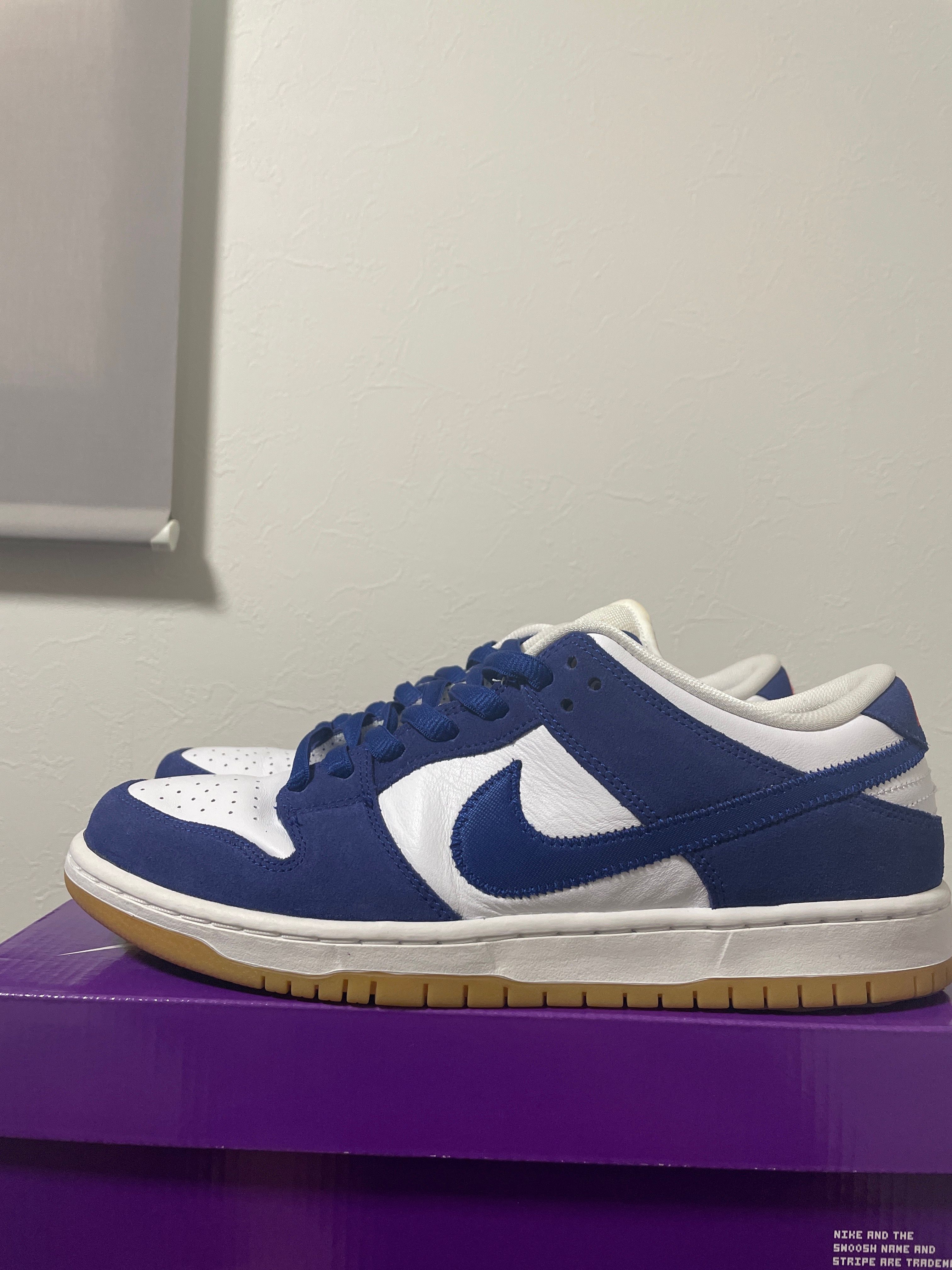 Nike SB Dunk Low "Los Angeles Dodgers/Deep Royal Blue"